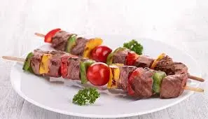 Plat de Brochette de bœufs 